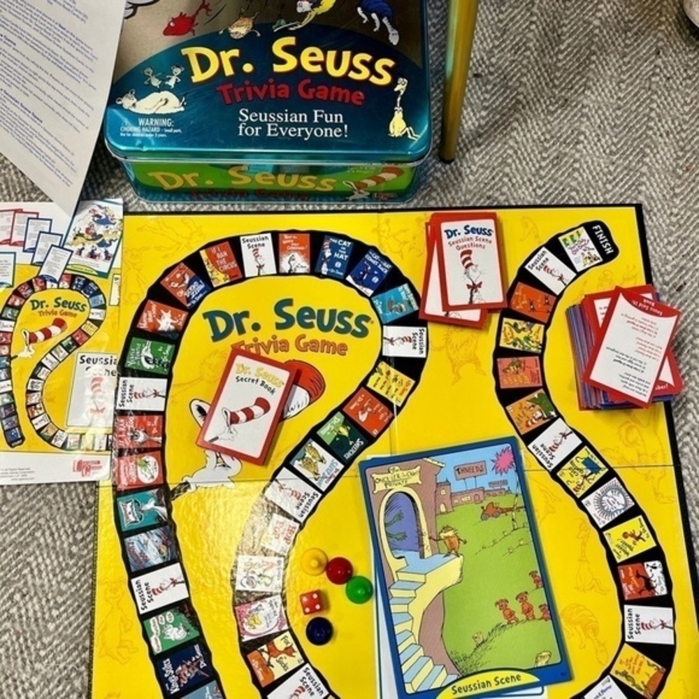 Vintage Dr.‎ Seuss trivia board game - Picture 2 of 2